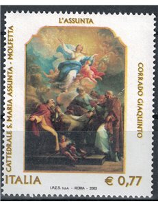 ITALY 2003 Corrado Giaquinto MNH**
