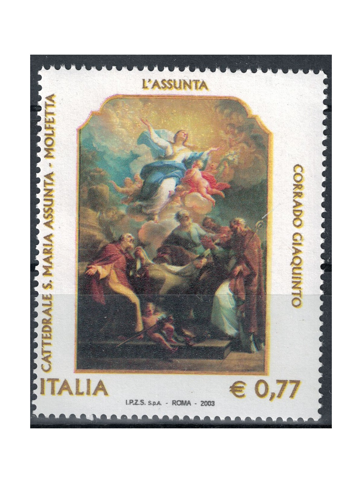 ITALIA 2003 Corrado Giaquinto MNH**