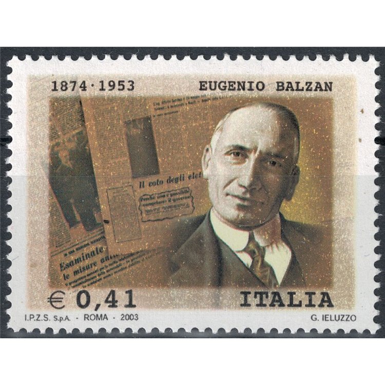 ITALIA 2003 Eugenio Balzan MNH**