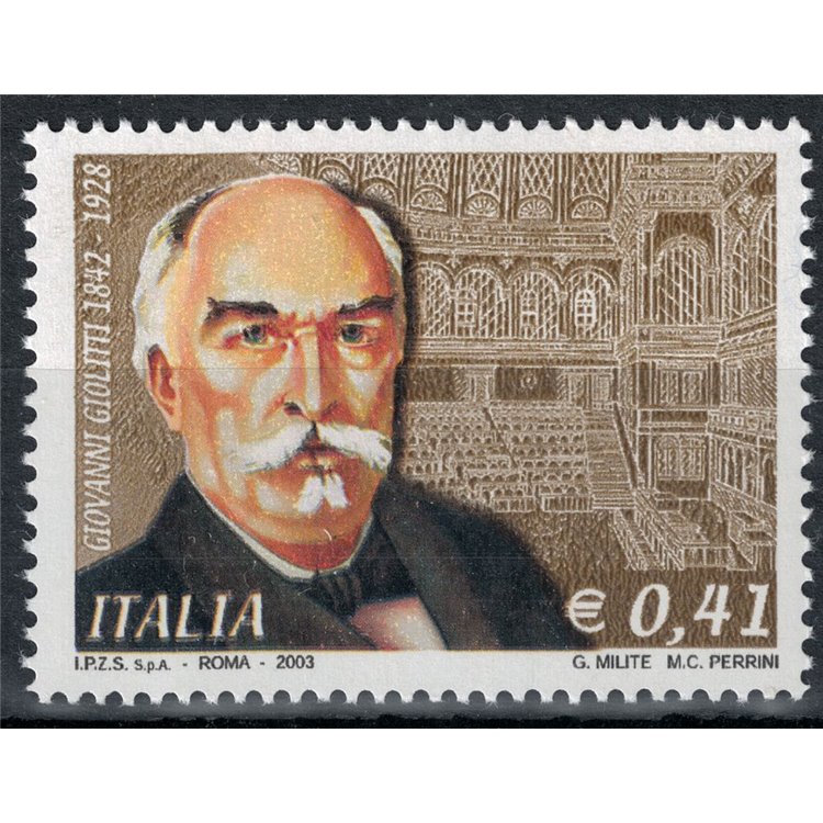 ITALY 2003 Giovanni Giolitti MNH**