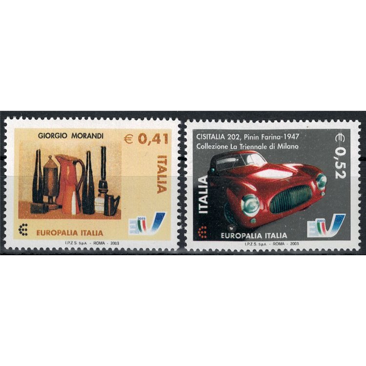 ITALY 2003 Europalia 2v MNH**