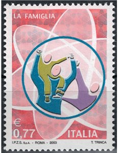 ITALIA 2003 La famiglia MNH**