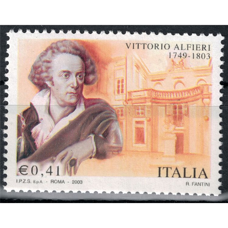 ITALIA 2003 Vittorio Alfieri MNH**