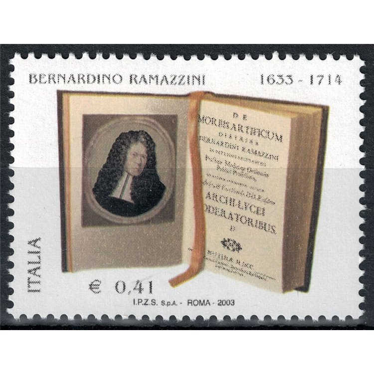 ITALY 2003 Bernardino Ramazzini MNH**