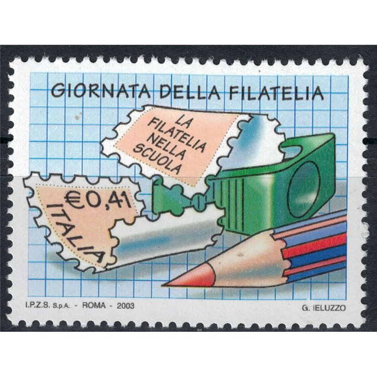 ITALY 2003 Philately Day MNH**