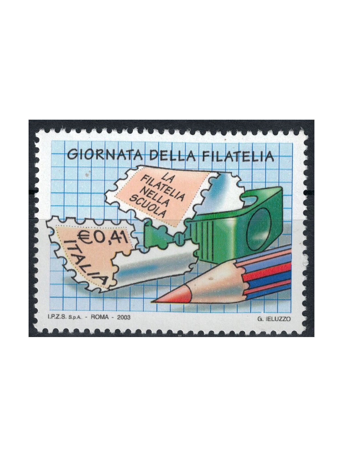 ITALIA 2003 Giornata della filatelia MNH**