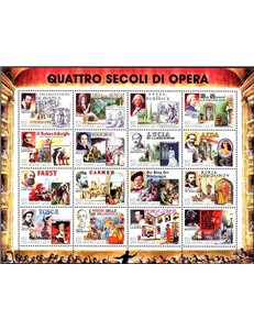 SAN MARINO 1999 Quattro secoli di opera BF MNH**