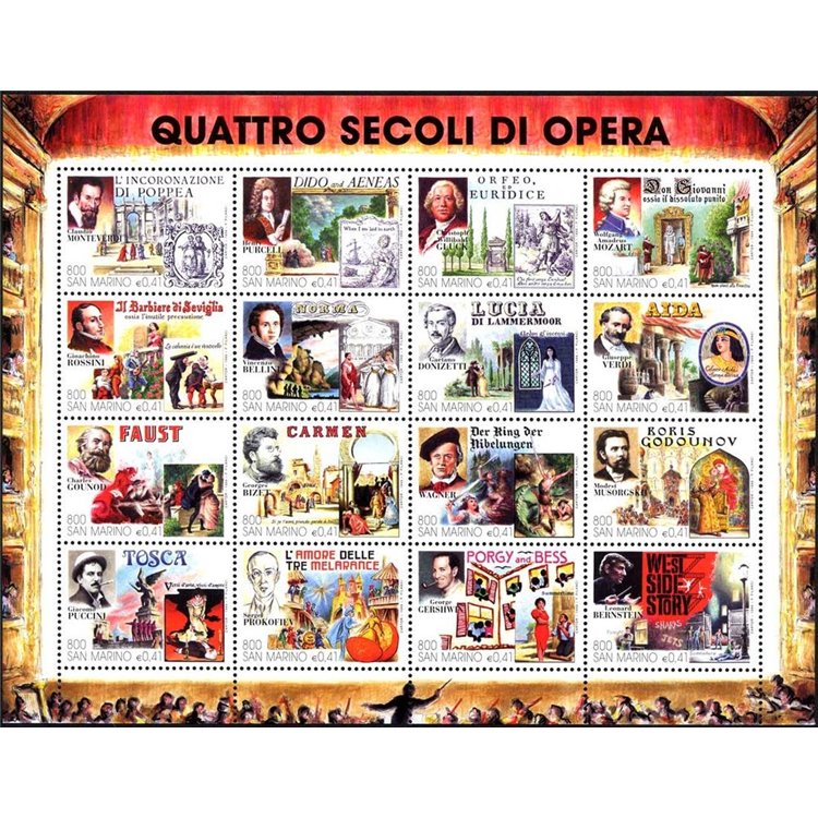 SAN MARINO 1999 Four centuries of work s/s MNH**