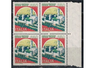 ITALY 1986 Castles of Italy £ 650 in quartina MNH**