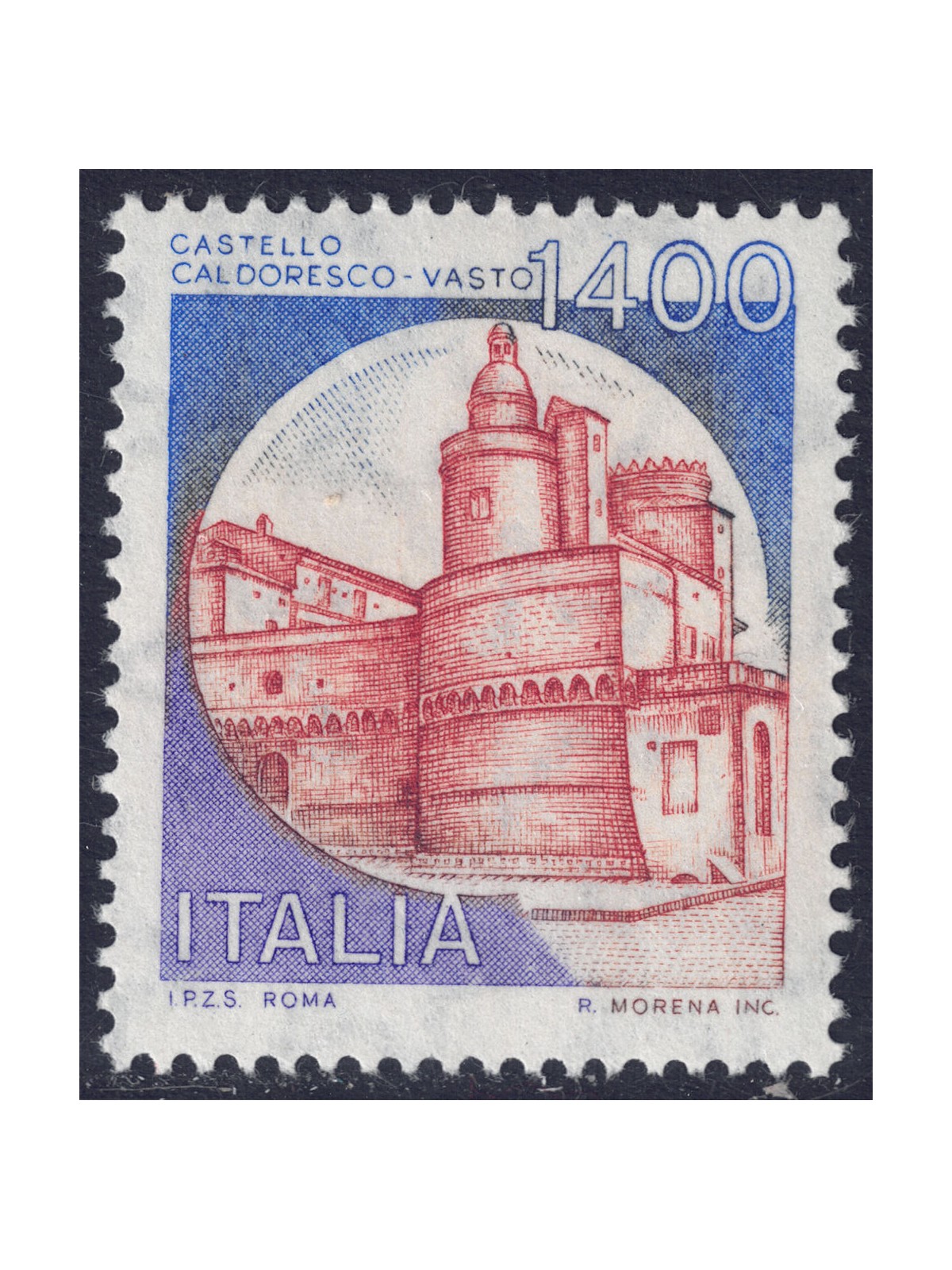 ITALY 1983 Castles £ 1400 MNH**