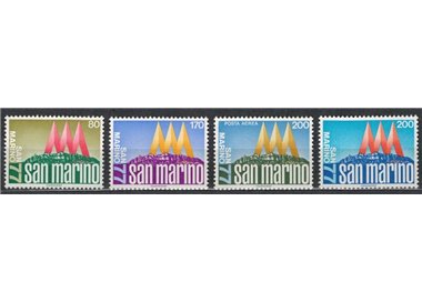 SAN MARINO 1977 Manifestazione filatelica 4v MNH**