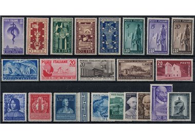 ITALY 1949 Complete Year 22v MNH**