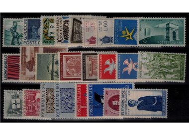 ITALIA 1958 Annata Completa 25v MNH**