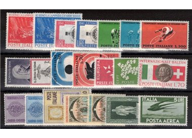 ITALIA 1962 Annata Completa 21v MNH**