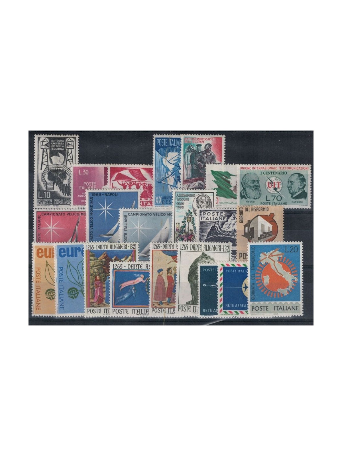 ITALIA 1965 Annata Completa 22v MNH**