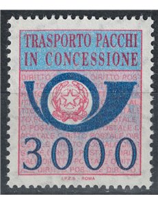 ITALY 1984 Concession Parcels MNH**