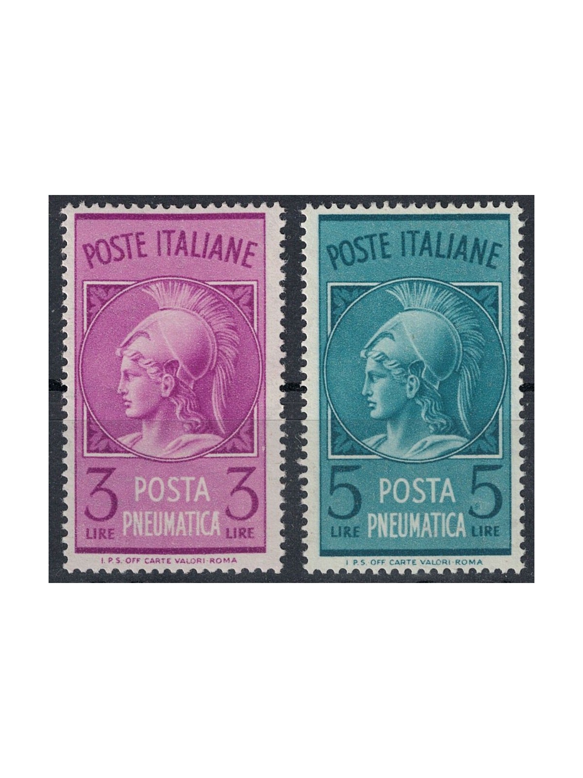 ITALIA 1947 Posta pneumatica 2v MNH**