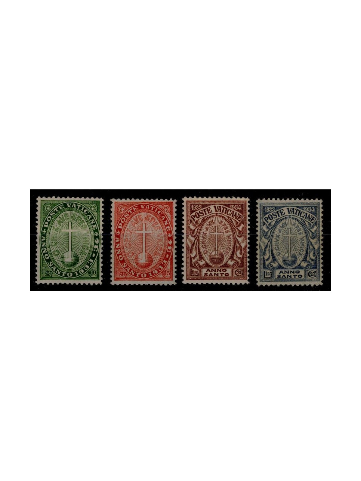 VATICANO 1933 Anno Santo 4v MNH**