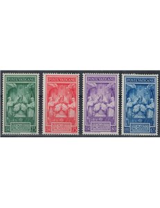VATICANO 1939 Incoronazione di Pio XII 4v MNH**