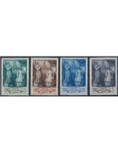 VATICAN 1943 Episcopate of Pius XII 4v MNH**