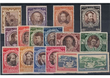VATICANO 1946 Annata Completa 16v MNH**