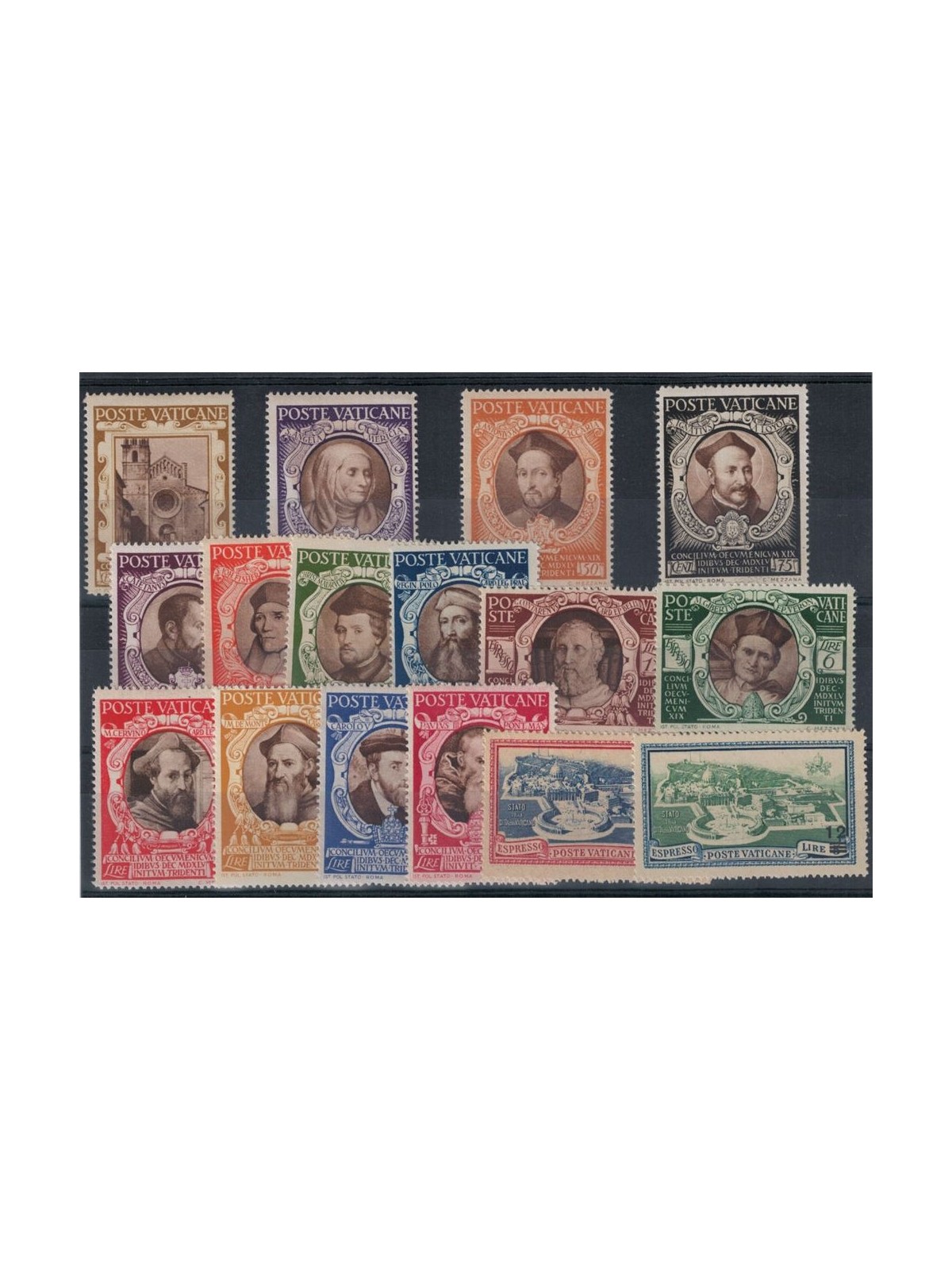 VATICANO 1946 Annata Completa 16v MNH**
