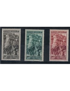 VATICAN 1950 Palatine Guard 3v MNH**