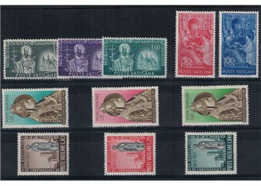 VATICAN 1955 Complete Year 11v MNH**