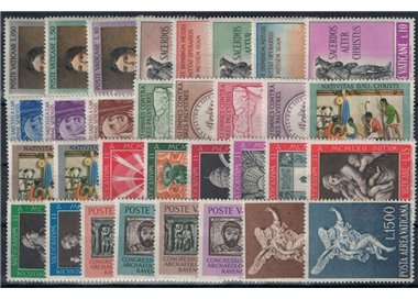 VATICAN 1962 Complete Year 32v MNH**
