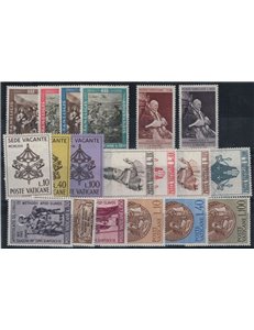 VATICANO 1963 Annata Completa 19v MNH**