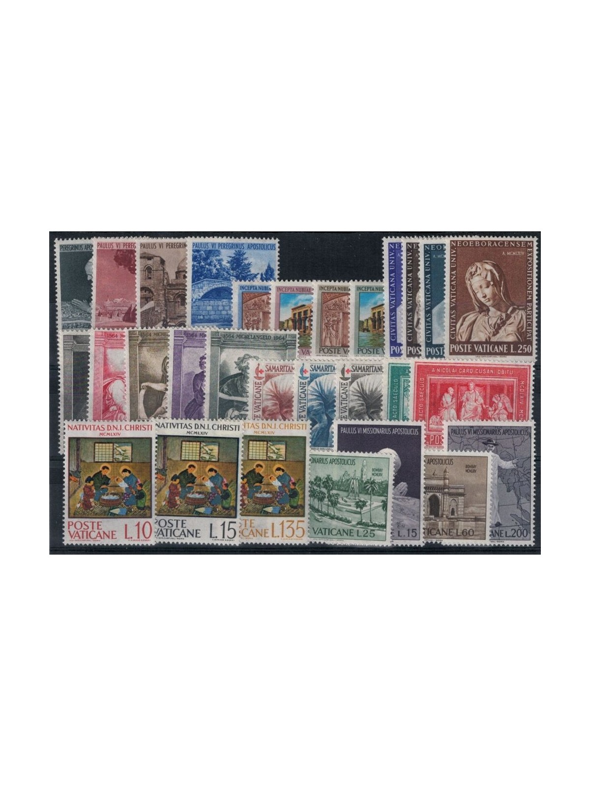 VATICANO 1964 Annata Completa 29v MNH**