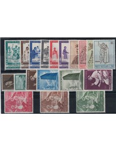 VATICAN 1965 Complete Year 19v MNH**