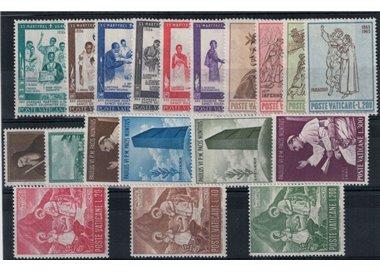 VATICAN 1965 Complete Year 19v MNH**