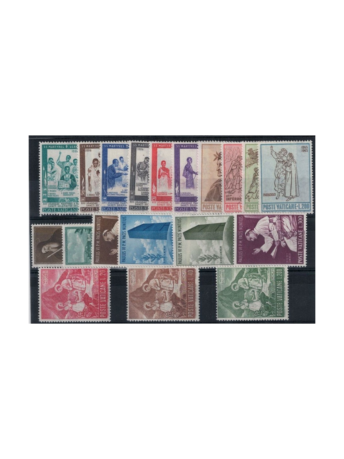 VATICAN 1965 Complete Year 19v MNH**