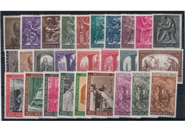 VATICANO 1966 Annata Completa 27v MNH**