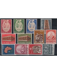 VATICANO 1969 Annata Completa 12v MNH**