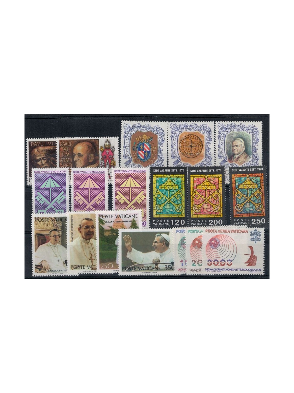 VATICAN 1978 Complete Year 18v MNH**