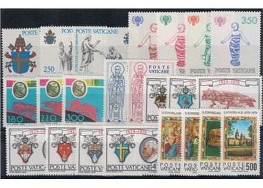 VATICANO 1979 Annata Completa 23v MNH**