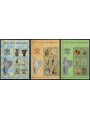 VATICAN 1983 Vatican Art Collections in the USA 3 s/s MNH**
