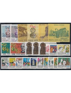 VATICAN 1984 Complete Year 23v MNH**