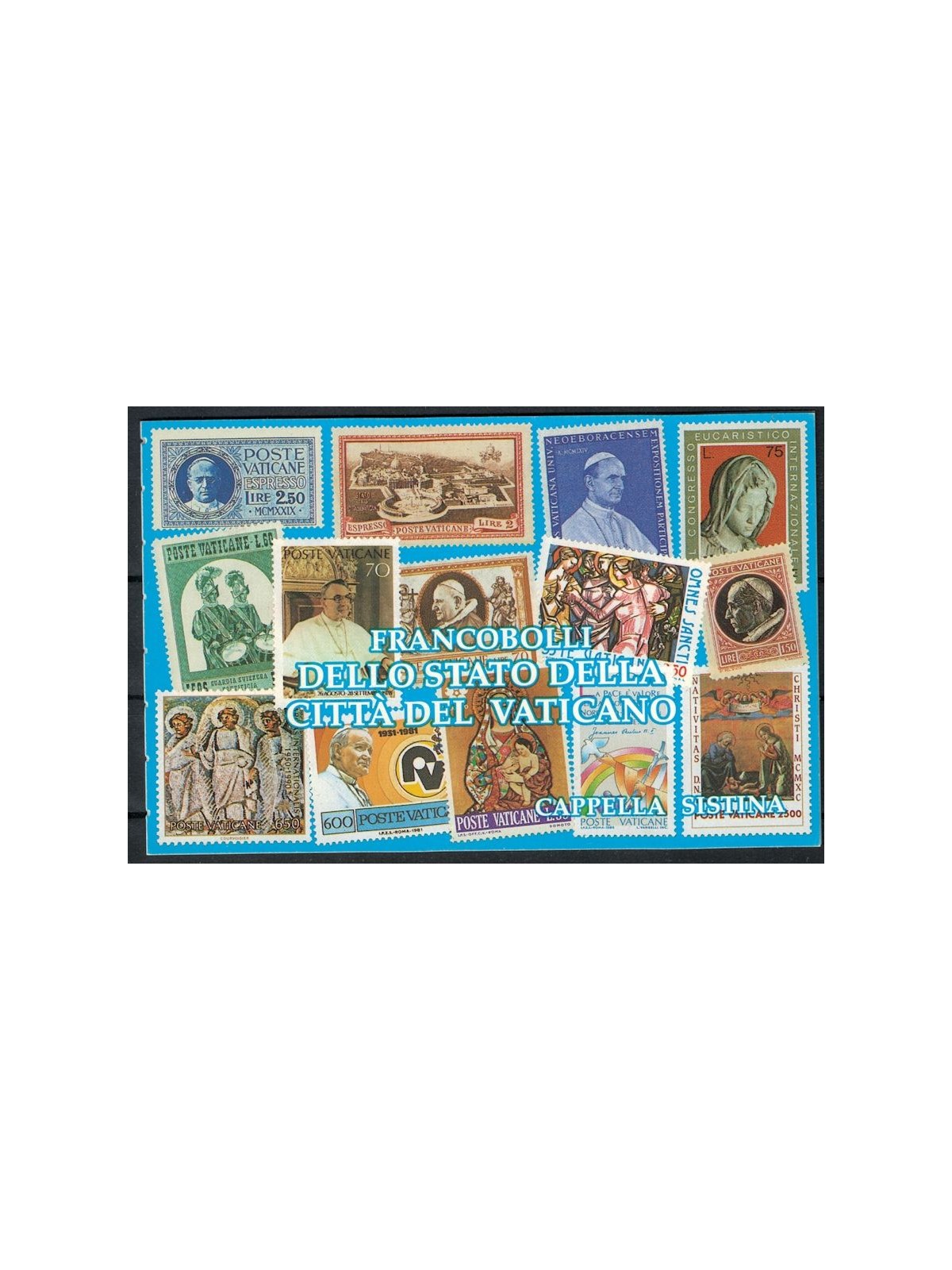 VATICANO 1991 Restauro della Cappella sistina LB MNH**