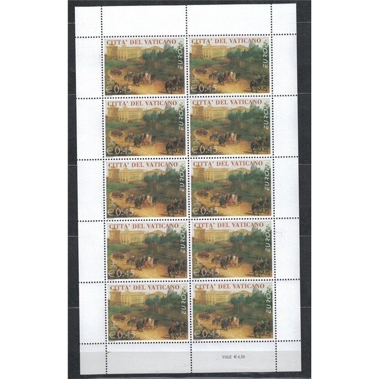 VATICAN 2004 Europe 2 m/s MNH**