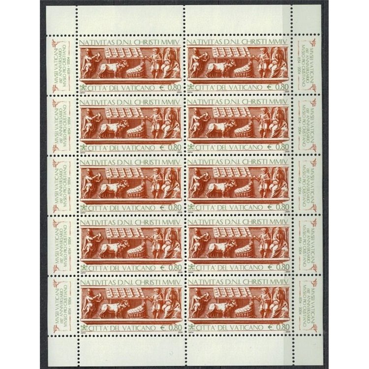 VATICANO 2004 Natale MF MNH**