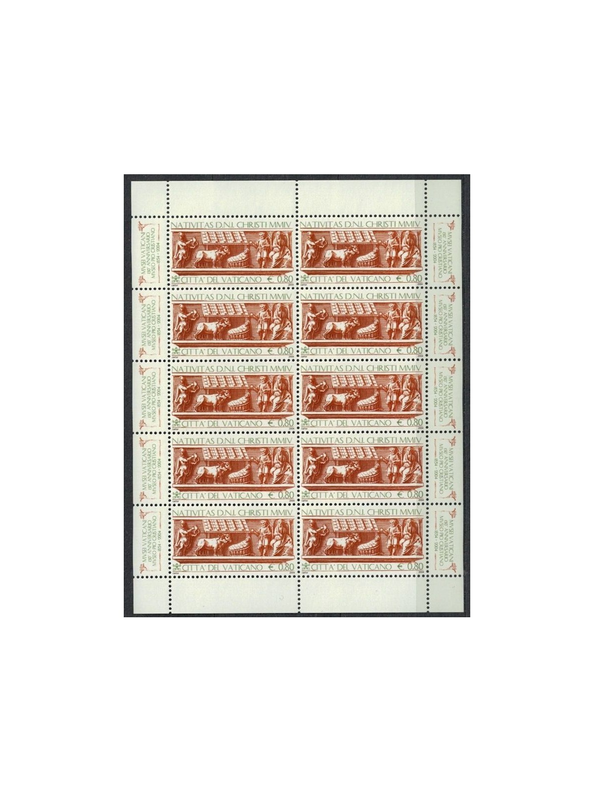 VATICAN 2004 Christmas m/s MNH**
