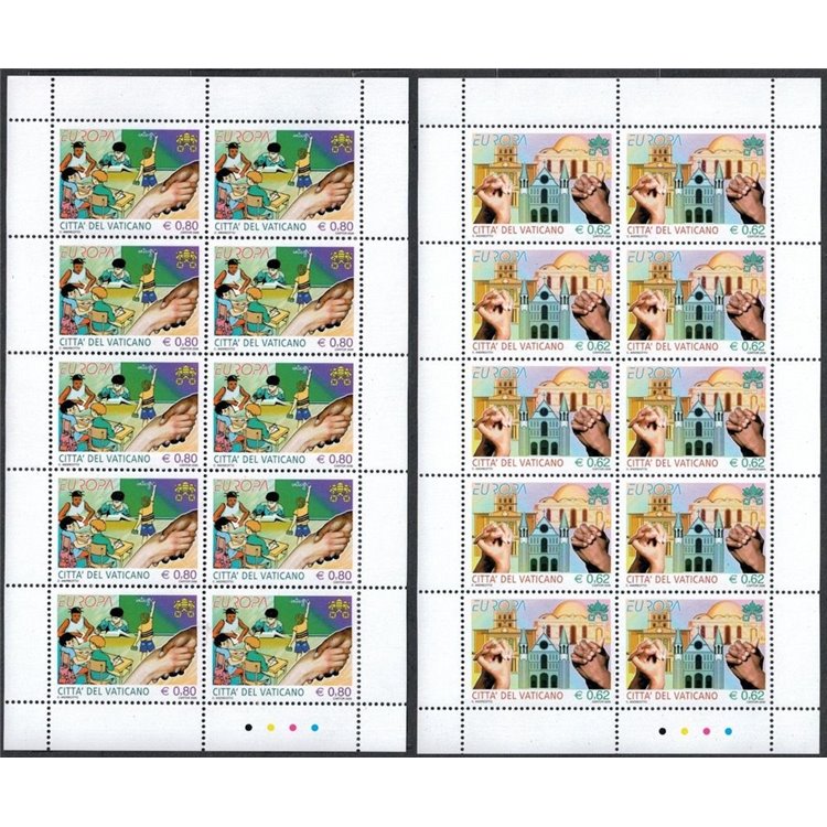 VATICANO 2006 Europa 2 MF MNH**