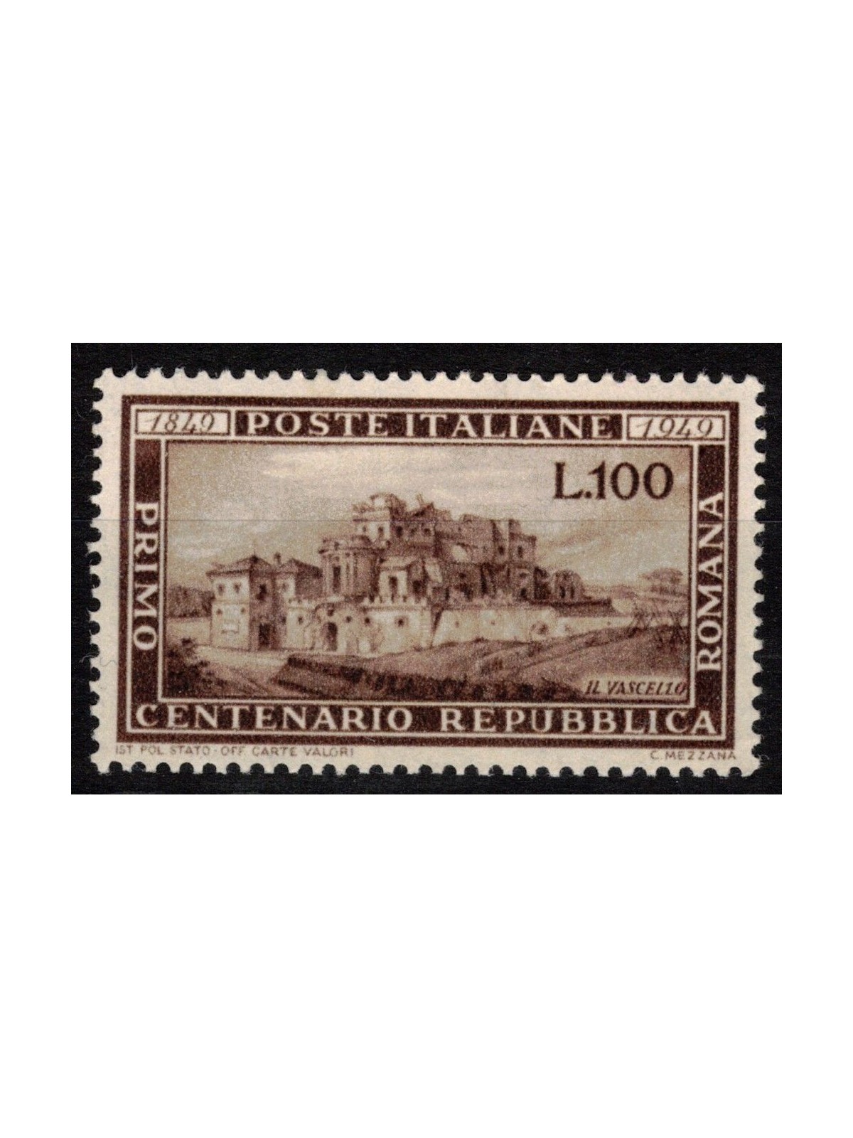 ITALY 1949 Roman Republic MNH**