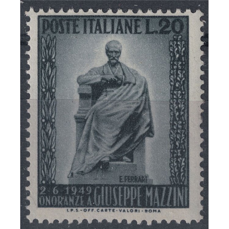 ITALIA 1949 Giuseppe Mazzini MNH**