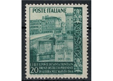 ITALIA 1949 Ponte Santa Trinità MNH**