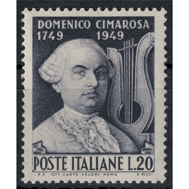 ITALY 1949 Domenico Cimarosa MNH**