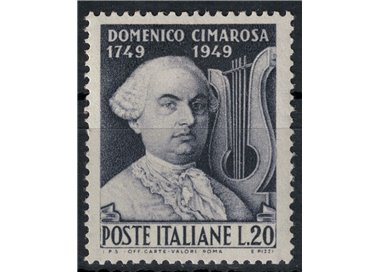 ITALY 1949 Domenico Cimarosa MNH**